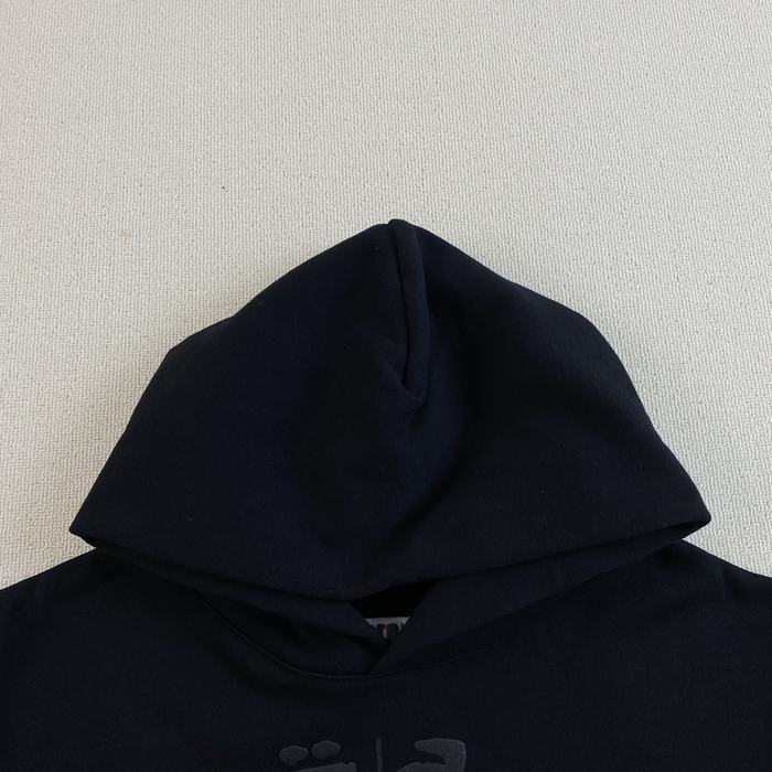 Clothing Sp5der Phantom Web Hoodie Black