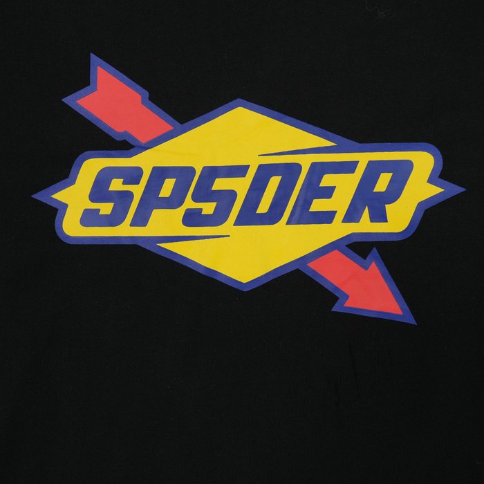 Clothing Sp5der The Spot Tee Black