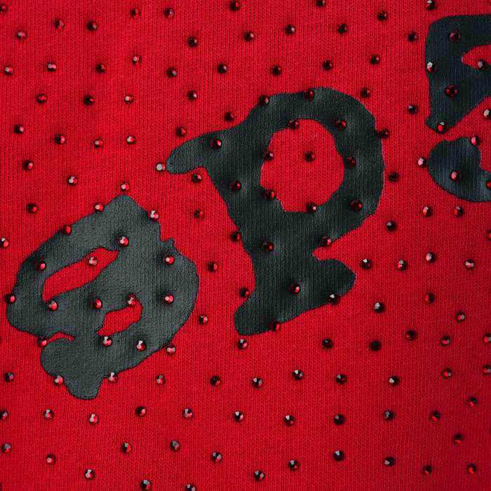 Clothing Sp5der VVS Hoodie Red 001