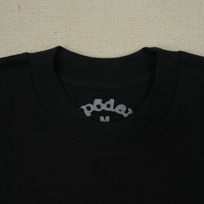 Clothing focused logo tee Black