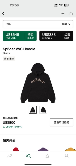 Clothing hoodie Black 003