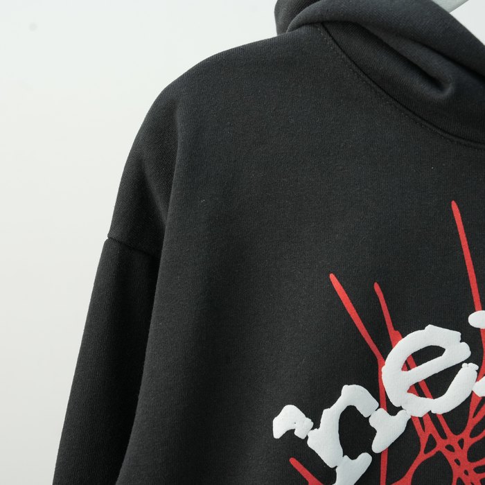 Clothing hoodie Black 010