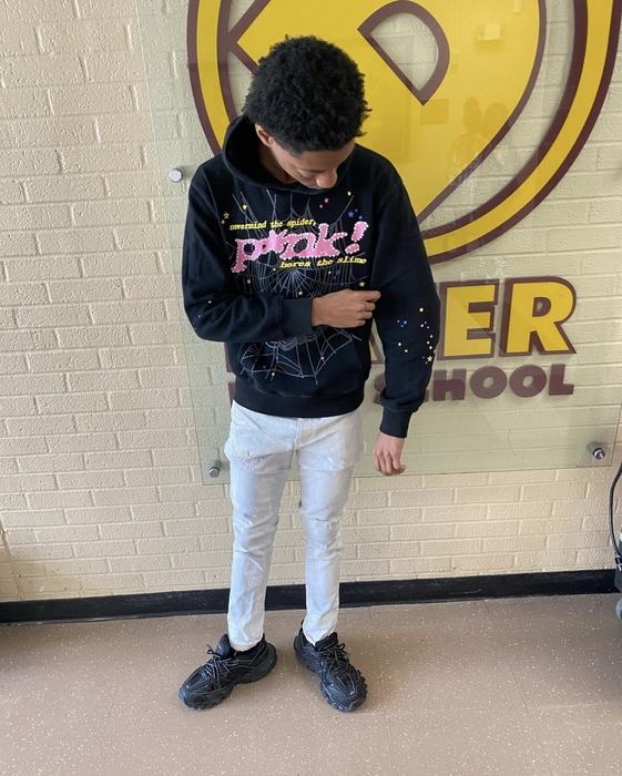 Clothing hoodie Black 012