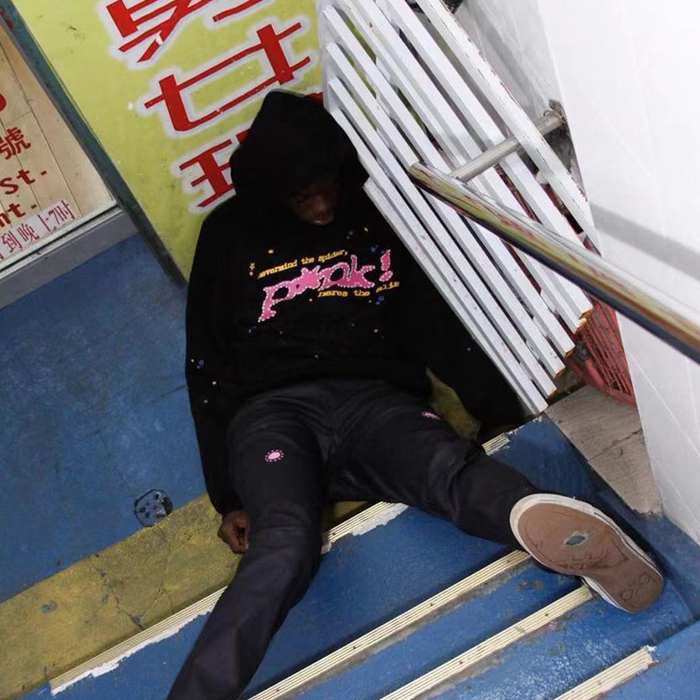 Clothing hoodie Black 012