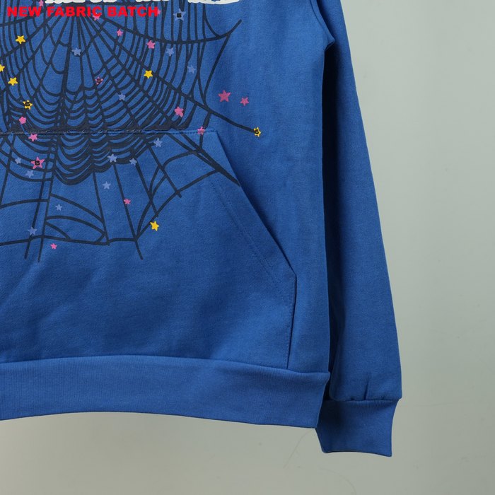 Clothing hoodie Blue 003