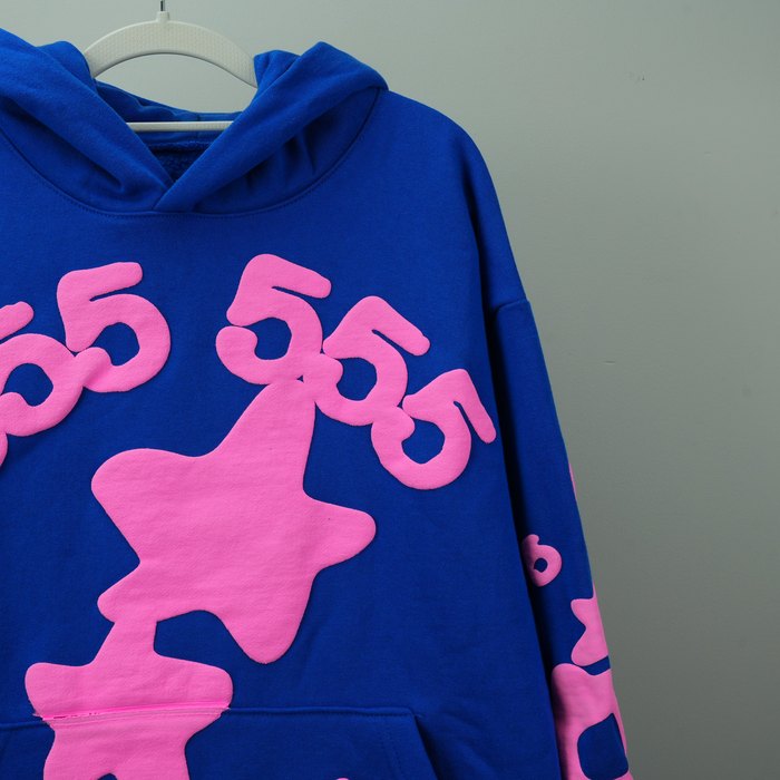 Clothing hoodie Blue 005