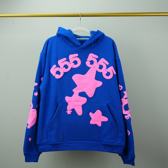 Clothing hoodie Blue 005