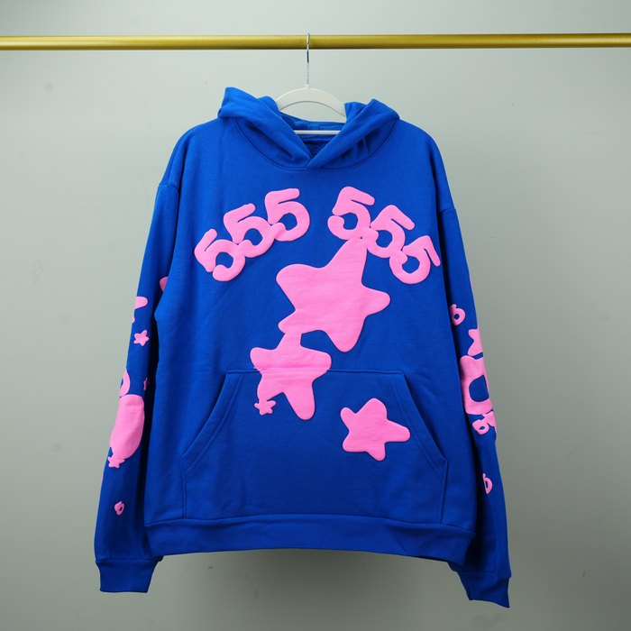 Clothing hoodie Blue 005
