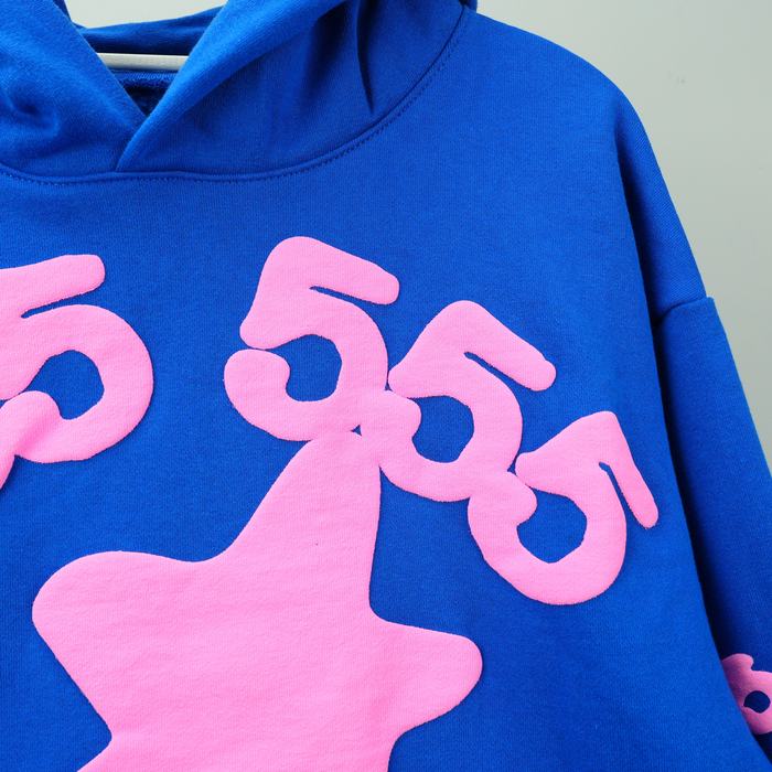 Clothing hoodie Blue 005