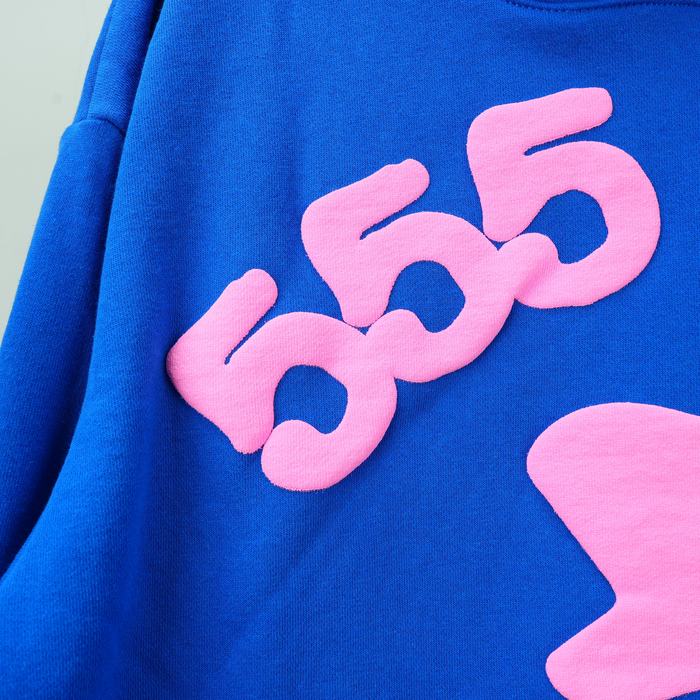 Clothing hoodie Blue 005