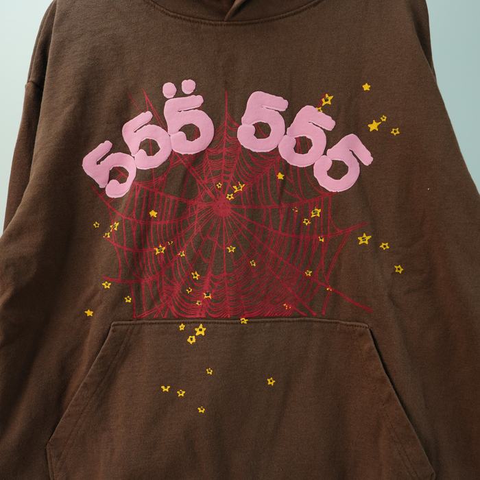 Clothing hoodie Brown 002