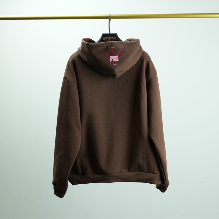 Clothing hoodie Brown 006
