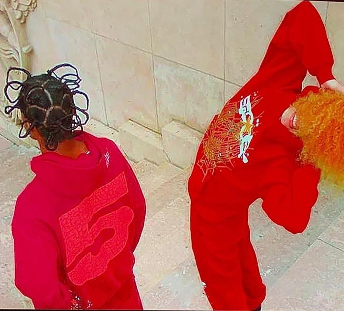 Clothing hoodie Burgundy 001