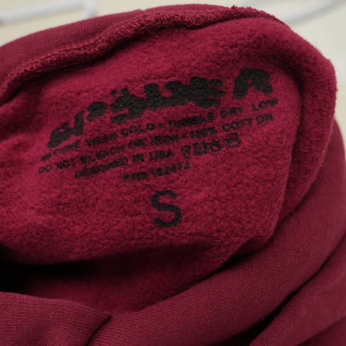 Clothing hoodie Burgundy