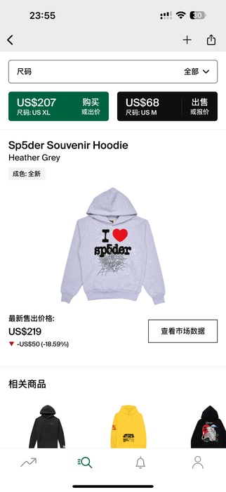 Clothing hoodie Grey 003