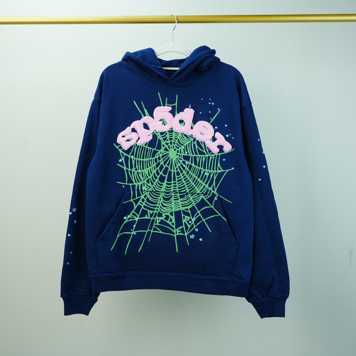 Clothing hoodie Navy 001