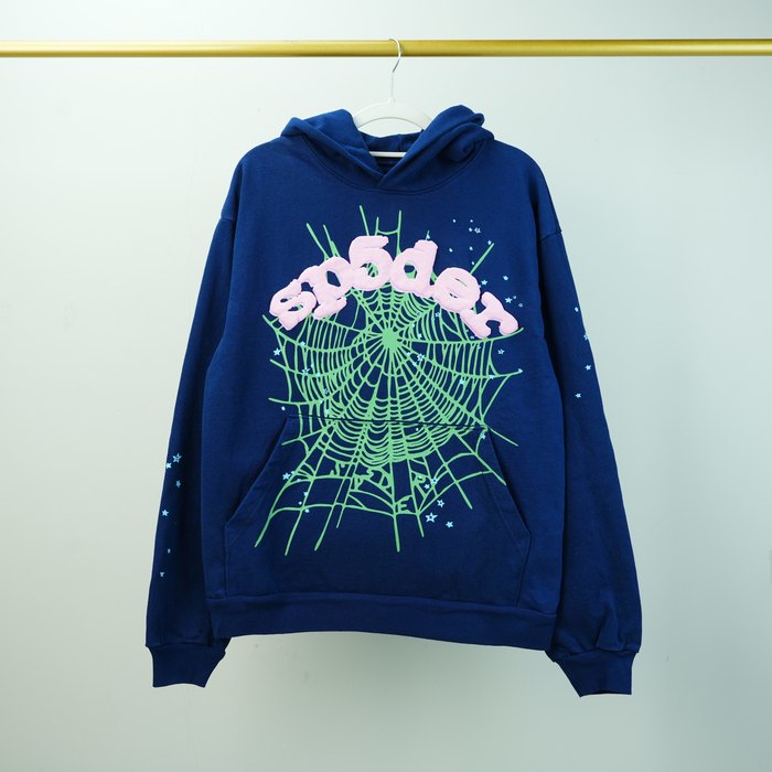 Clothing hoodie Navy 001