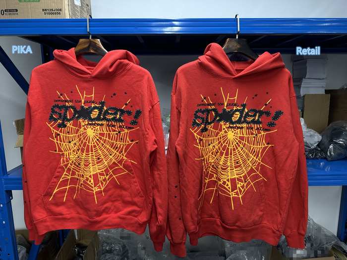 Clothing hoodie Red 002