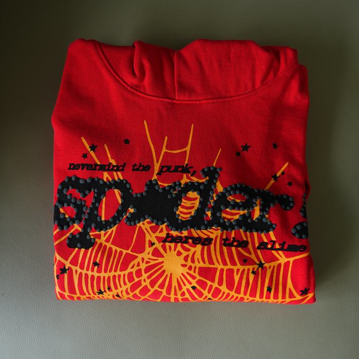 Clothing hoodie Red 002