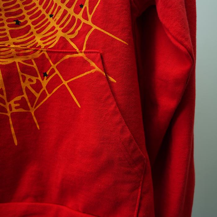 Clothing hoodie Red 002