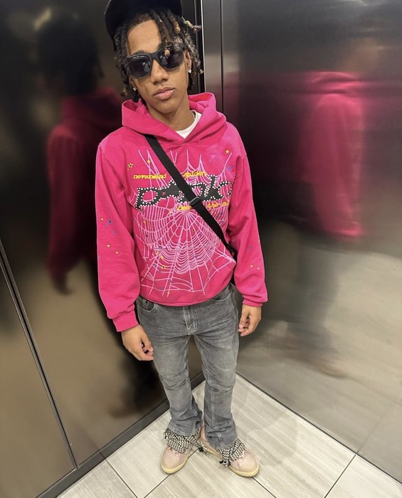 Clothing hoodie Red 005