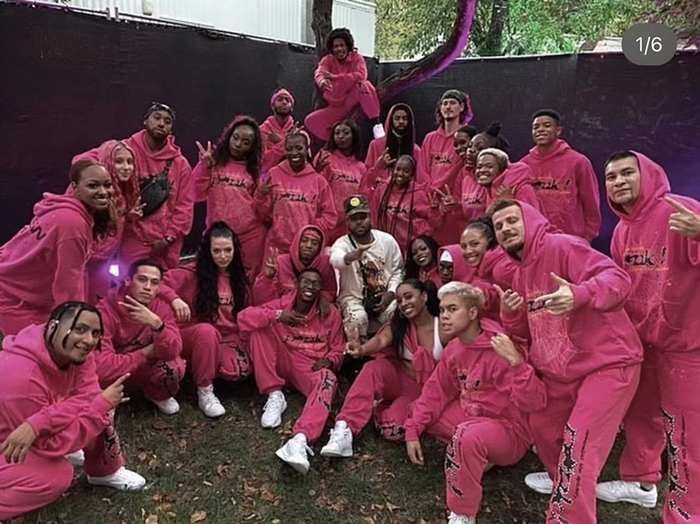 Clothing hoodie Red 005