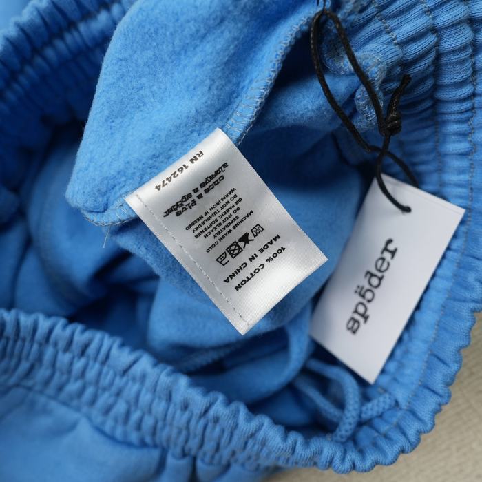 Clothing king spider Sp5der OG Web V2 Sweatshort Blue