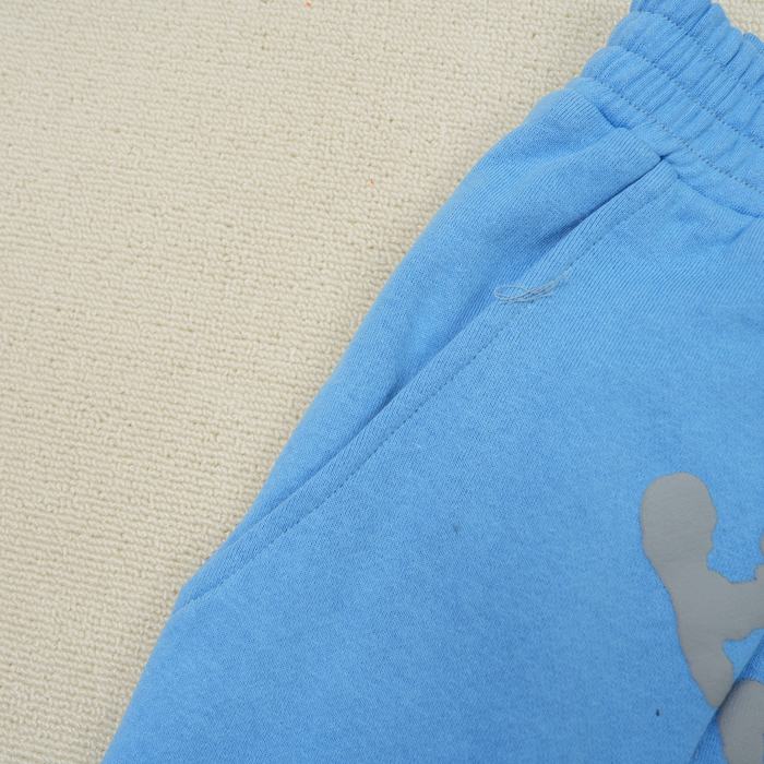 Clothing king spider Sp5der OG Web V2 Sweatshort Blue