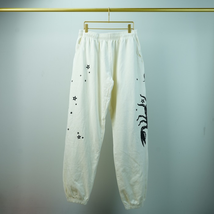 Clothing sweatpant Beige 001