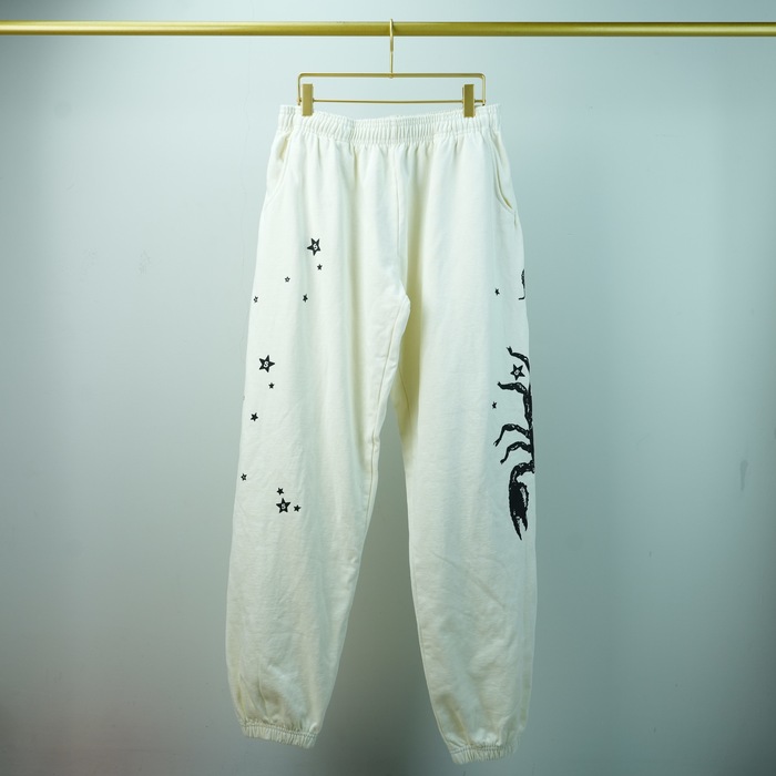 Clothing sweatpant Beige 001
