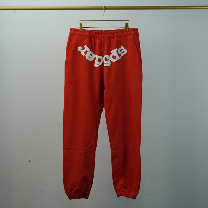 Clothing sweatpant Red 001