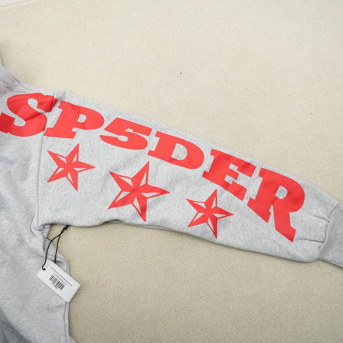 Clothing zip hoodie Grey