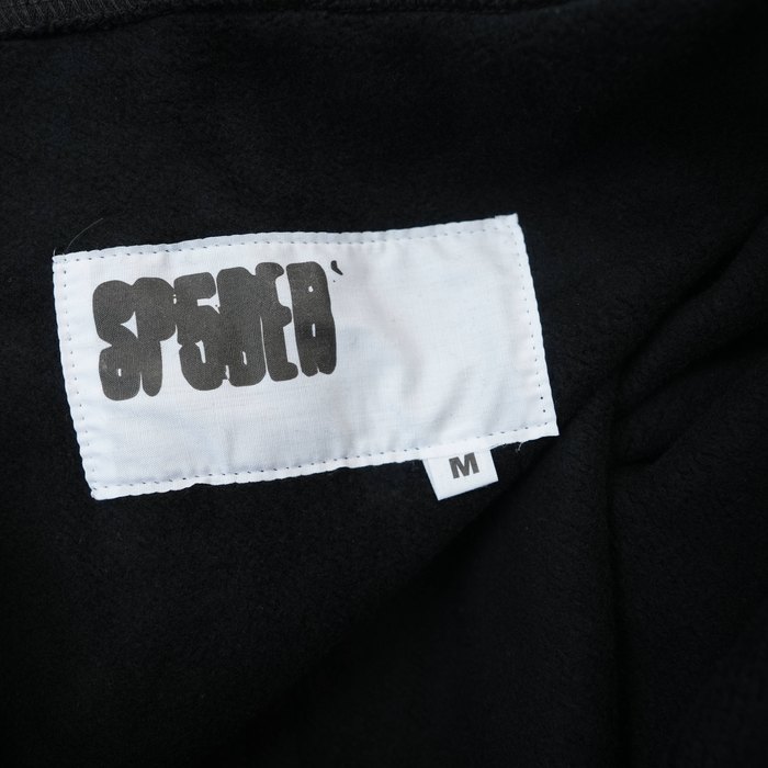 Clothing zip up hoodie Black