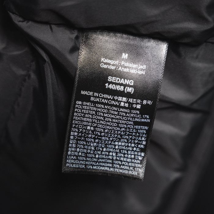 Yupoo TNF  black 203