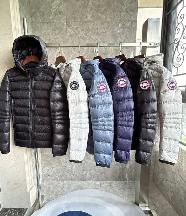 Yupoo Canada Goose baseball black logo Canada Goose down jacket beanie black pompom Black 014