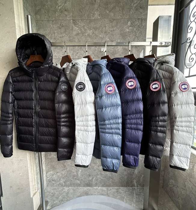 Yupoo Canada Goose baseball black logo Canada Goose down jacket beanie black pompom Black 014