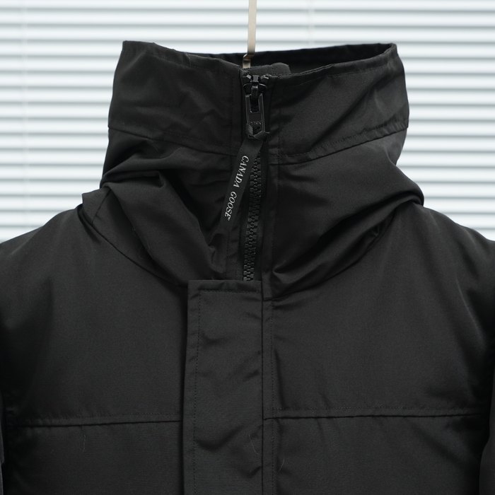 Yupoo Canada Goose beanie black patch Canada Goose down jacket beanie black pompom Black 028