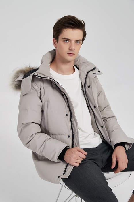 Yupoo Canada Goose beanie black pompom Canada Goose down jacket beanie black pompom Black 030