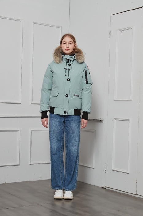 Yupoo Canada Goose beanie black pompom Canada Goose down jacket beanie black pompom Blue 005