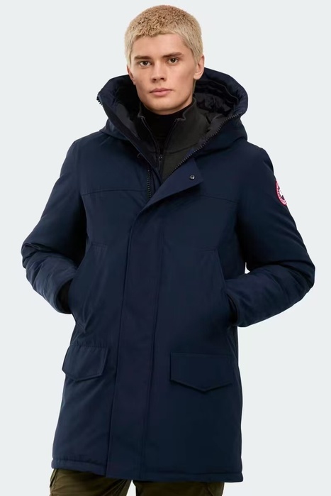 Yupoo Canada Goose beanie black pompom Canada Goose down jacket beanie black pompom Navy 005