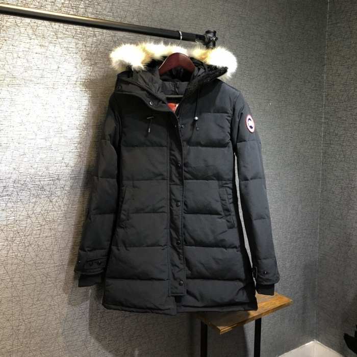 Yupoo Canada Goose beanie black pompom Canada Goose down jacket knit black pompom Black 038