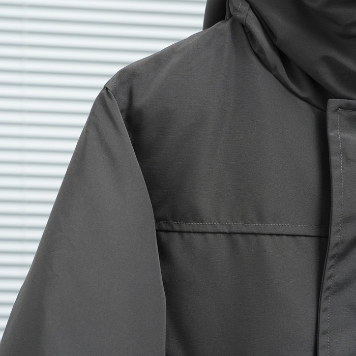 Yupoo Canada Goose beanie black pompom Canada Goose down jacket puffer black logo patch Black 026