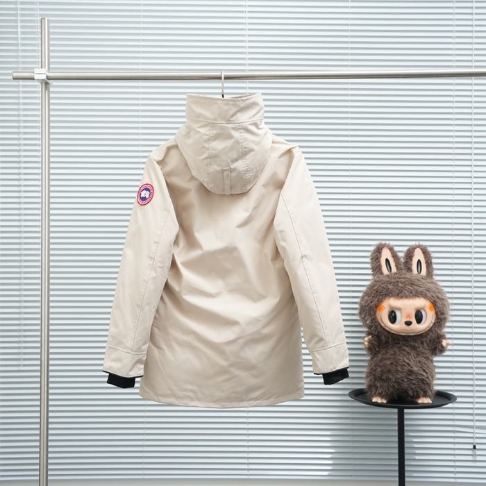 Yupoo Canada Goose beanie brown pompom Canada Goose down jacket knit beige pompom Beige 013