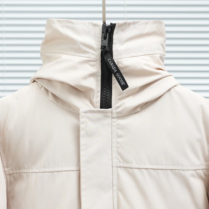 Yupoo Canada Goose beanie brown pompom Canada Goose down jacket knit beige pompom Beige 013