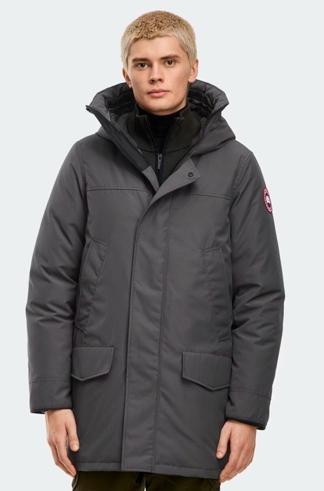 Yupoo Canada Goose beanie brown ribbed Canada Goose down jacket puffer grey hooded Grey 008