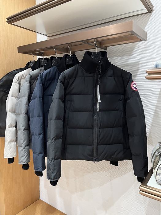 Yupoo Canada Goose bucket black plain Canada Goose down jacket bucket black plain Beige 014