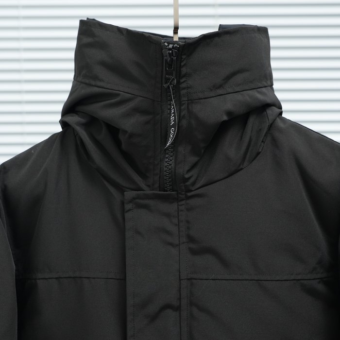 Yupoo Canada Goose bucket black soft Canada Goose down jacket beanie black pompom Black 027