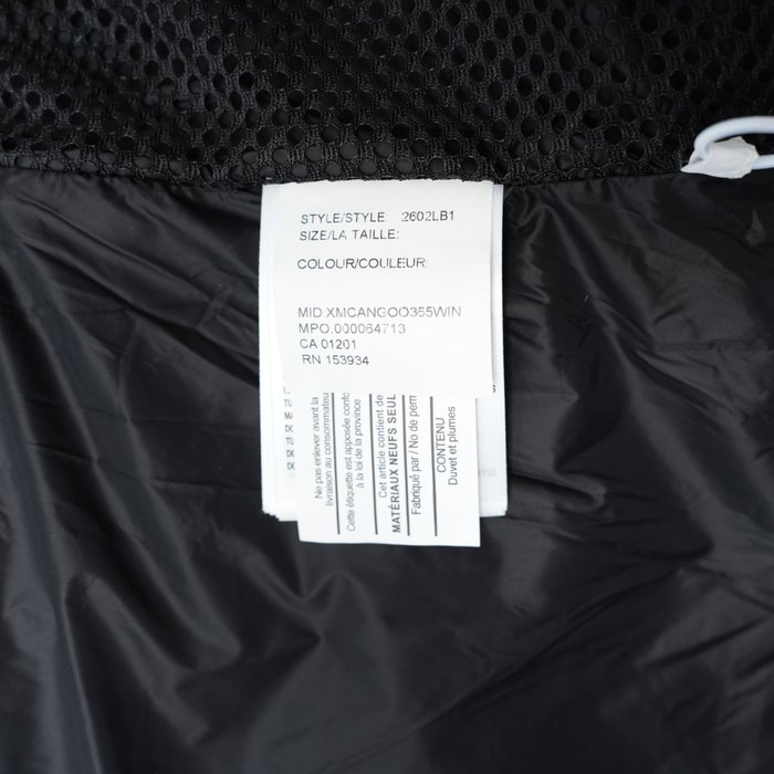 Yupoo Canada Goose bucket white black patch Canada Goose down jacket knit brown pompom beanie White