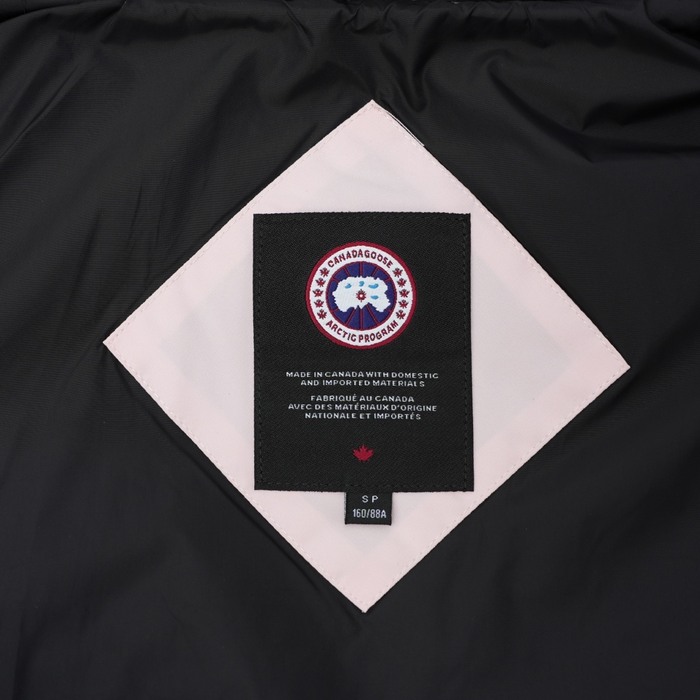 Yupoo Canada Goose bucket white pattern Canada Goose down jacket snapback black red detail Beige 001