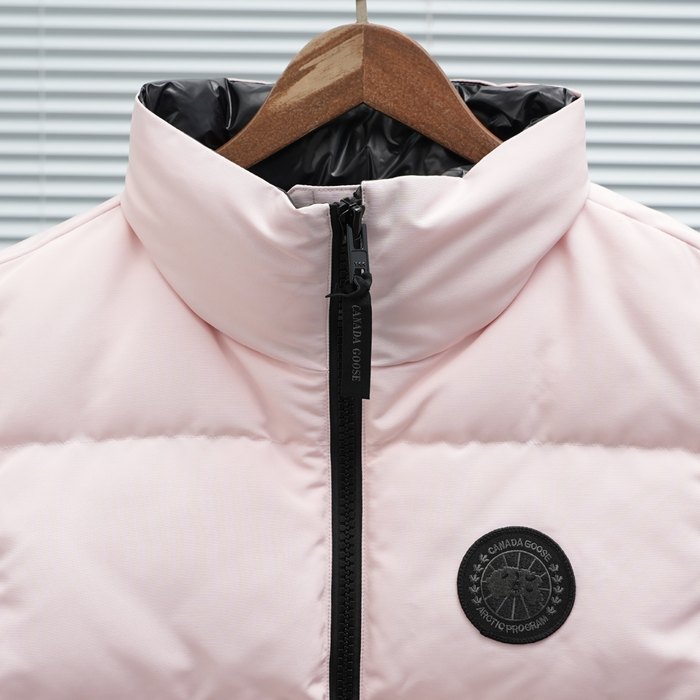 Yupoo Canada Goose bucket white pattern Canada Goose down jacket snapback black red detail Beige 001